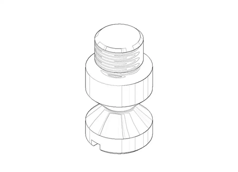 DORNBRACHT Nippel ERSATZTEILE 092405011 11 x 11 x 20 mm, 09240501190 Galeriebild 1